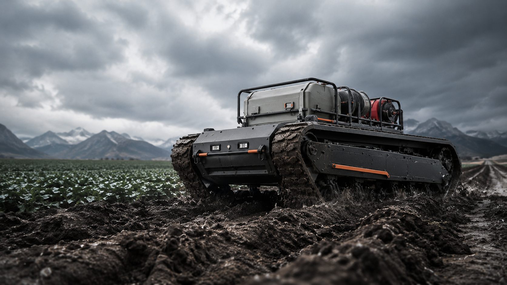 Agricultural Tracked Platform