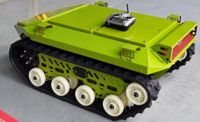 Green RC Tracked Robot Platform